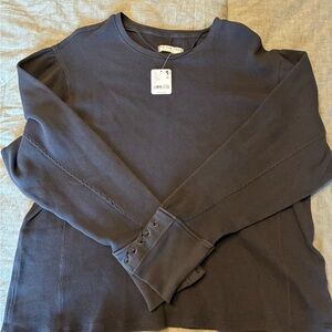 We The Free Lapis Cuff Thermal Long Sleeve Tee